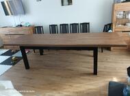 Grajewo ogłoszenia: Sprzedam duży stół rozkładany góra płyta laminowana dąb... - zdjęcie