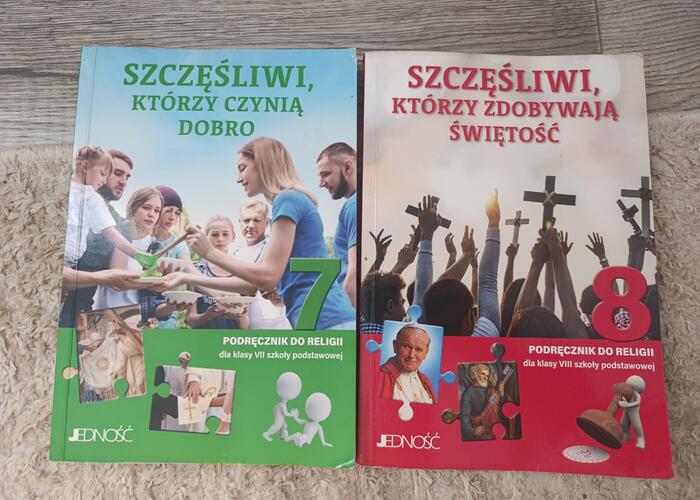 Grajewo ogłoszenia: Sprzedam podręczniki do religii klasa 7 i 8.
10 zł za sztukę.