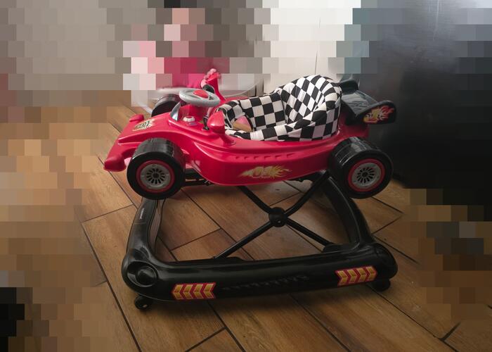 Grajewo ogłoszenia: Sprzedam chodzik wyścigówka używany w idealnym stanie